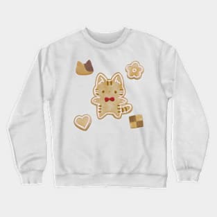 Cookie, the ginger cat Crewneck Sweatshirt